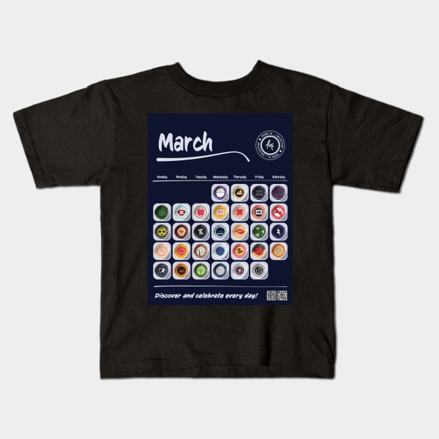 Today is Collection - March Edition Kids T-Shirt by lvrdesign